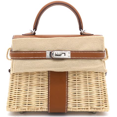 hermes mini kelly picnic bag price